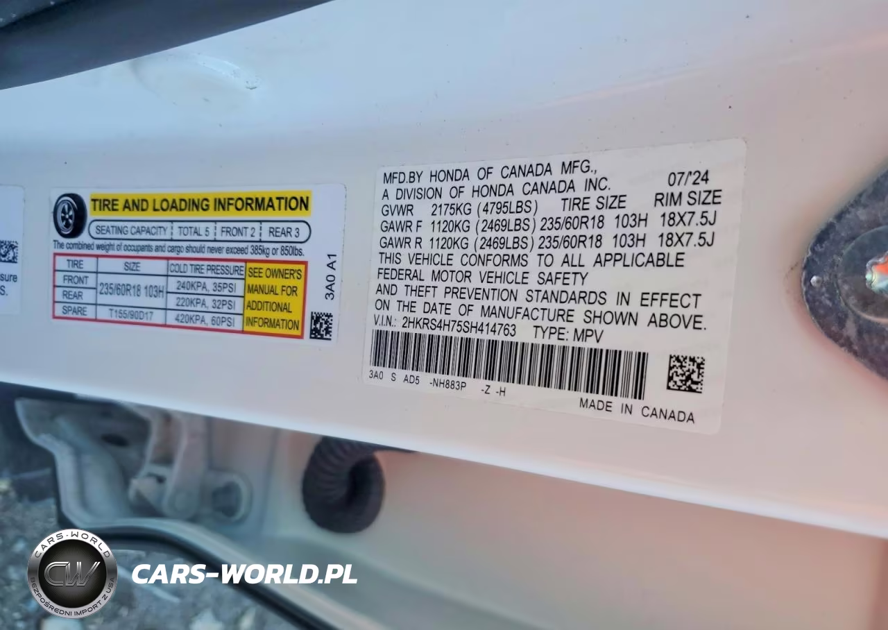 2025 Honda Cr-V Exl VIN:2HKRS4H75SH414763 - 12