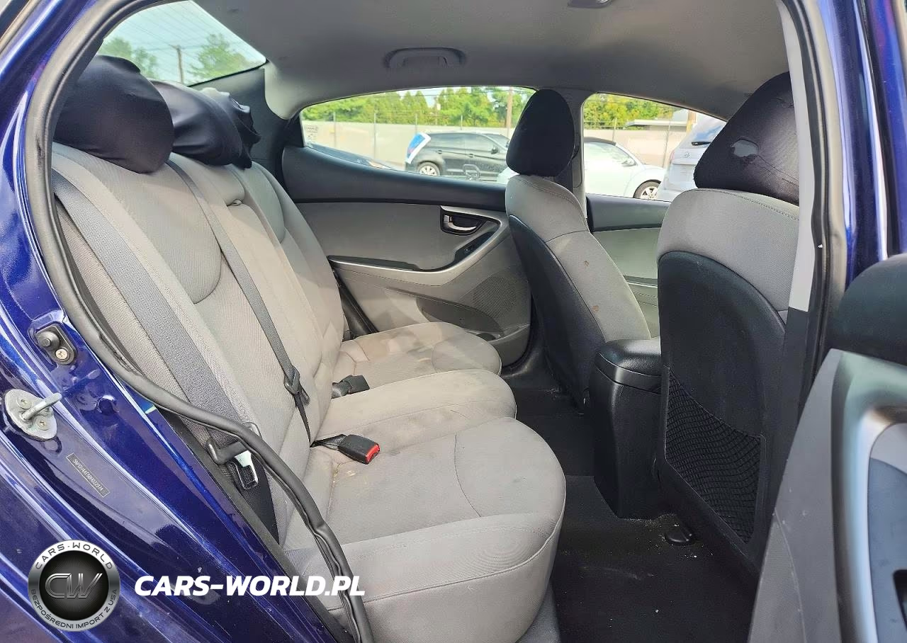 2011 Hyundai Elantra Gls VIN:5NPDH4AE6BH022974 - 10