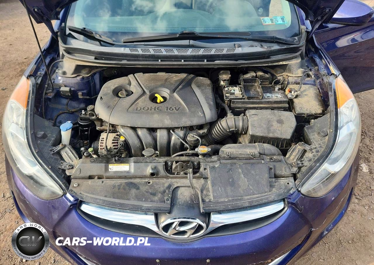 2011 Hyundai Elantra Gls VIN:5NPDH4AE6BH022974 - 11