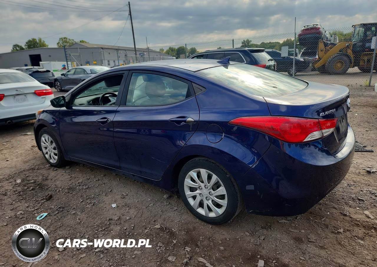 2011 Hyundai Elantra Gls VIN:5NPDH4AE6BH022974 - 2