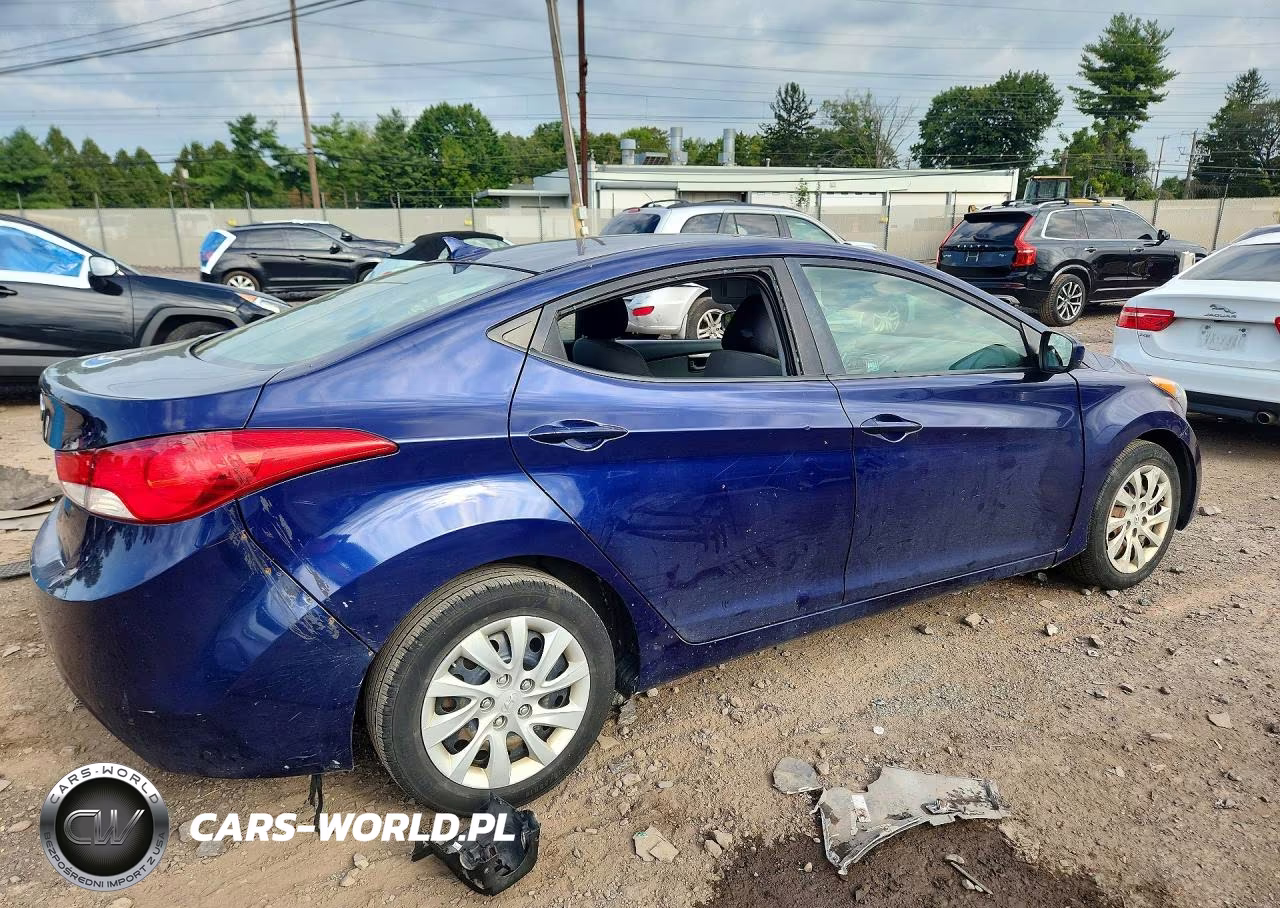 2011 Hyundai Elantra Gls VIN:5NPDH4AE6BH022974 - 3
