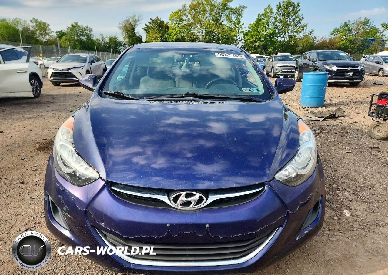 2011 Hyundai Elantra Gls VIN:5NPDH4AE6BH022974 - 5