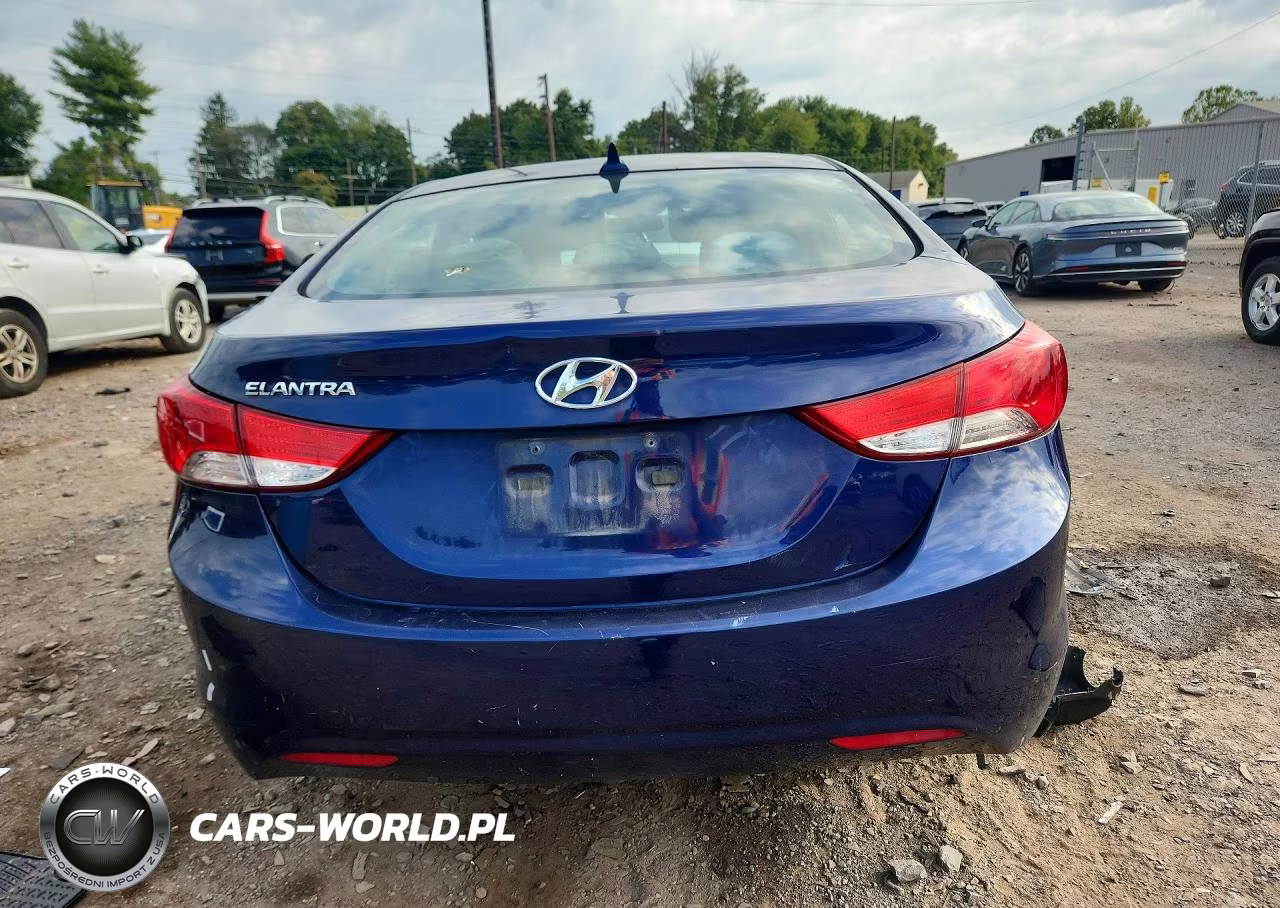 2011 Hyundai Elantra Gls VIN:5NPDH4AE6BH022974 - 6