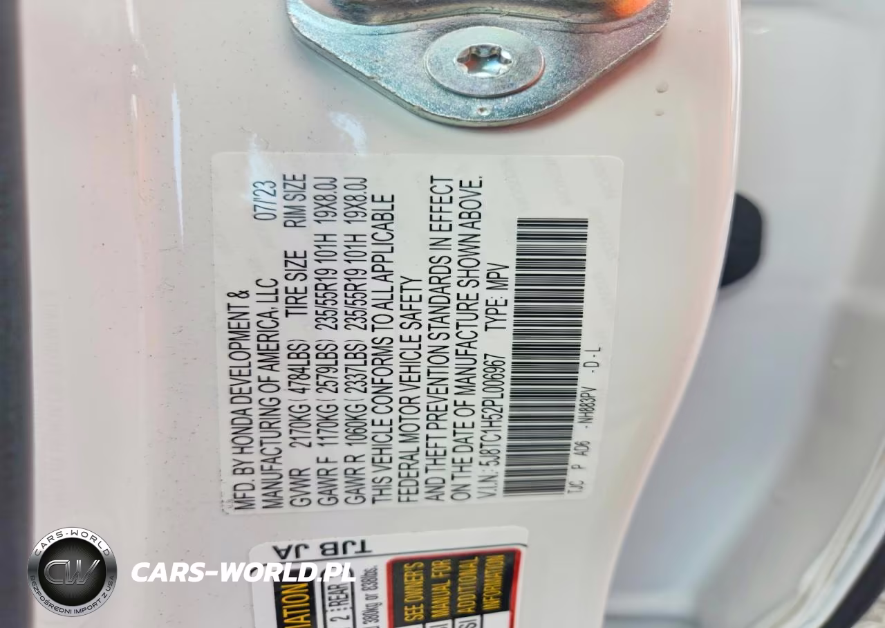 2023 Acura Rdx Technology VIN:5J8TC1H52PL006967 - 13