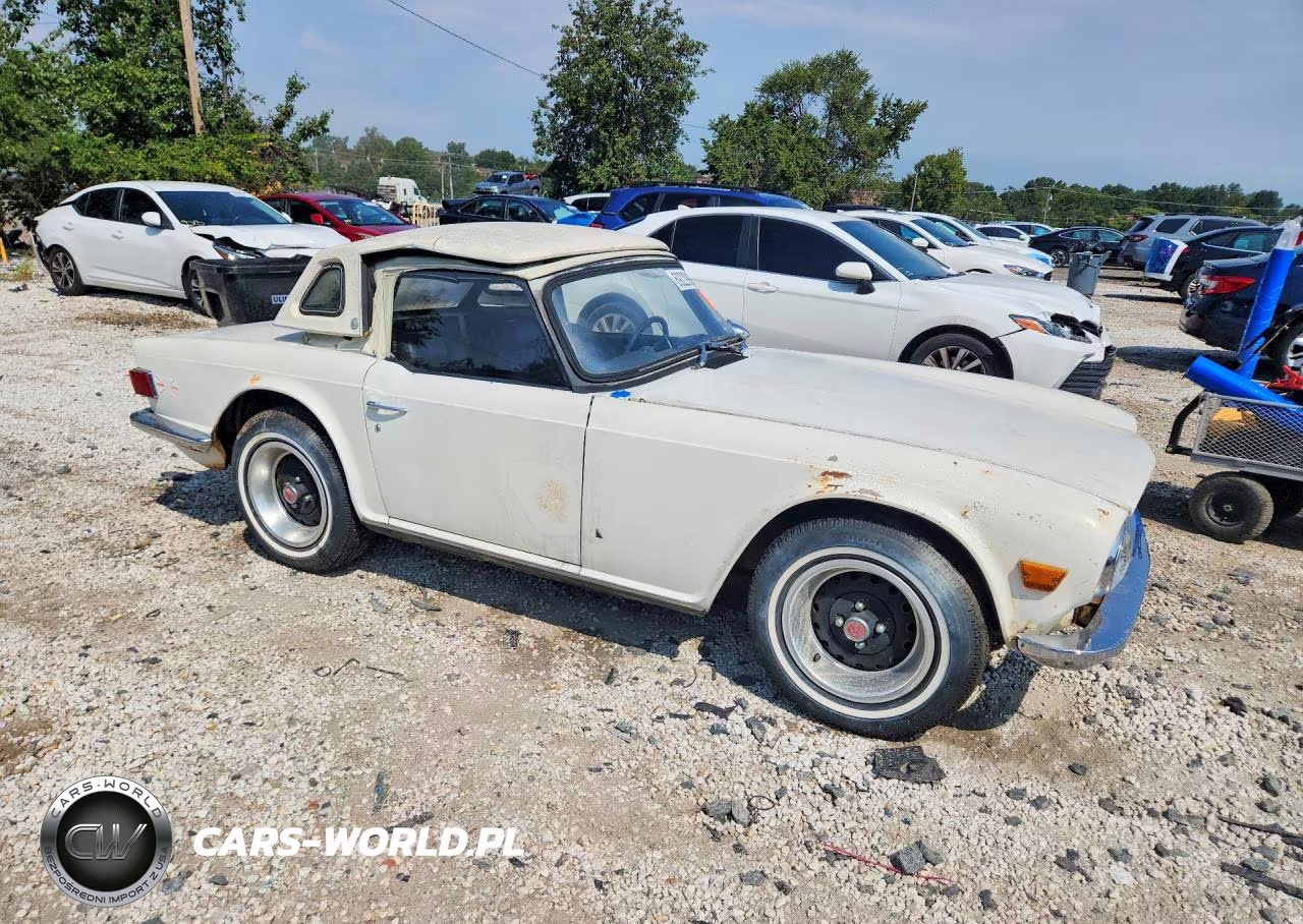 1973 Triumph Car Tr VIN:CF1653U - 4