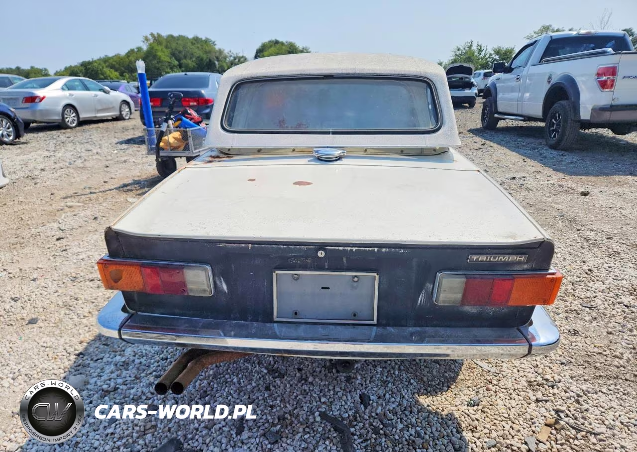 1973 Triumph Car Tr VIN:CF1653U - 6