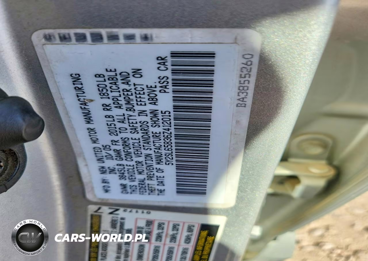 2006 Pontiac Vibe VIN:5Y2SL65836Z412015 - 12