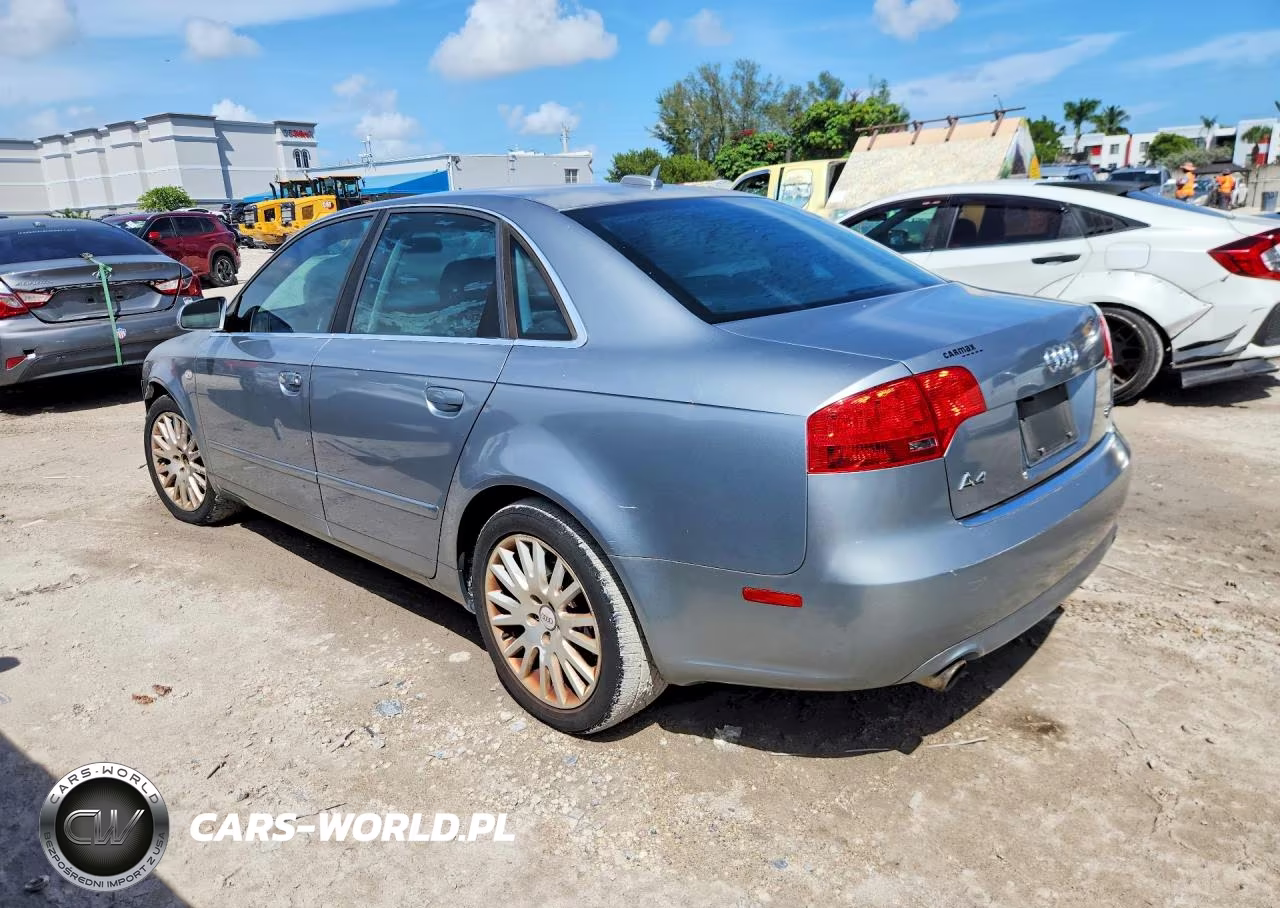 2006 Audi A4 2.0T Quattro VIN:WAUDF78E76A112500 - 2
