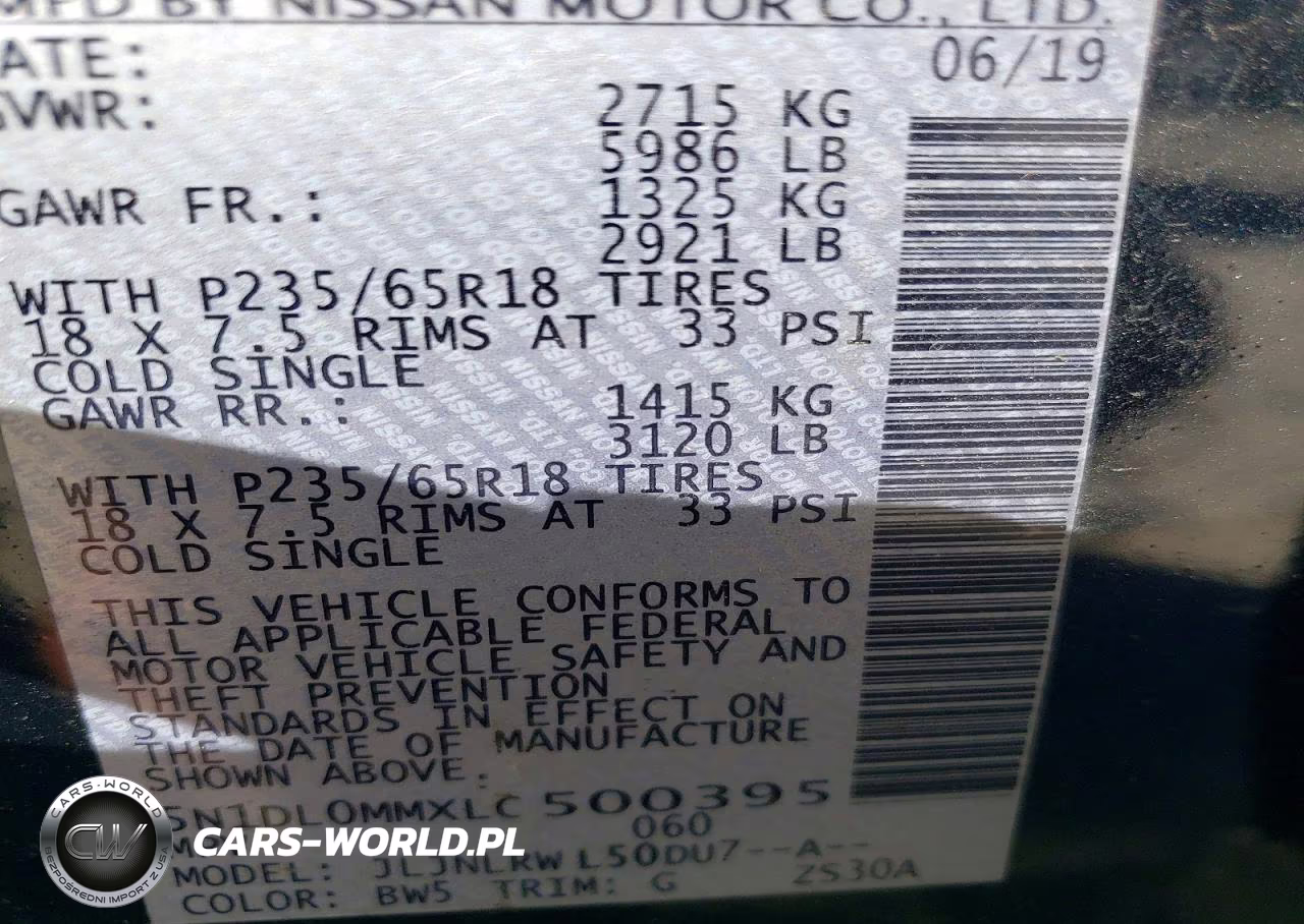 2020 Infiniti Qx60 Luxe VIN:5N1DL0MMXLC500395 - 13