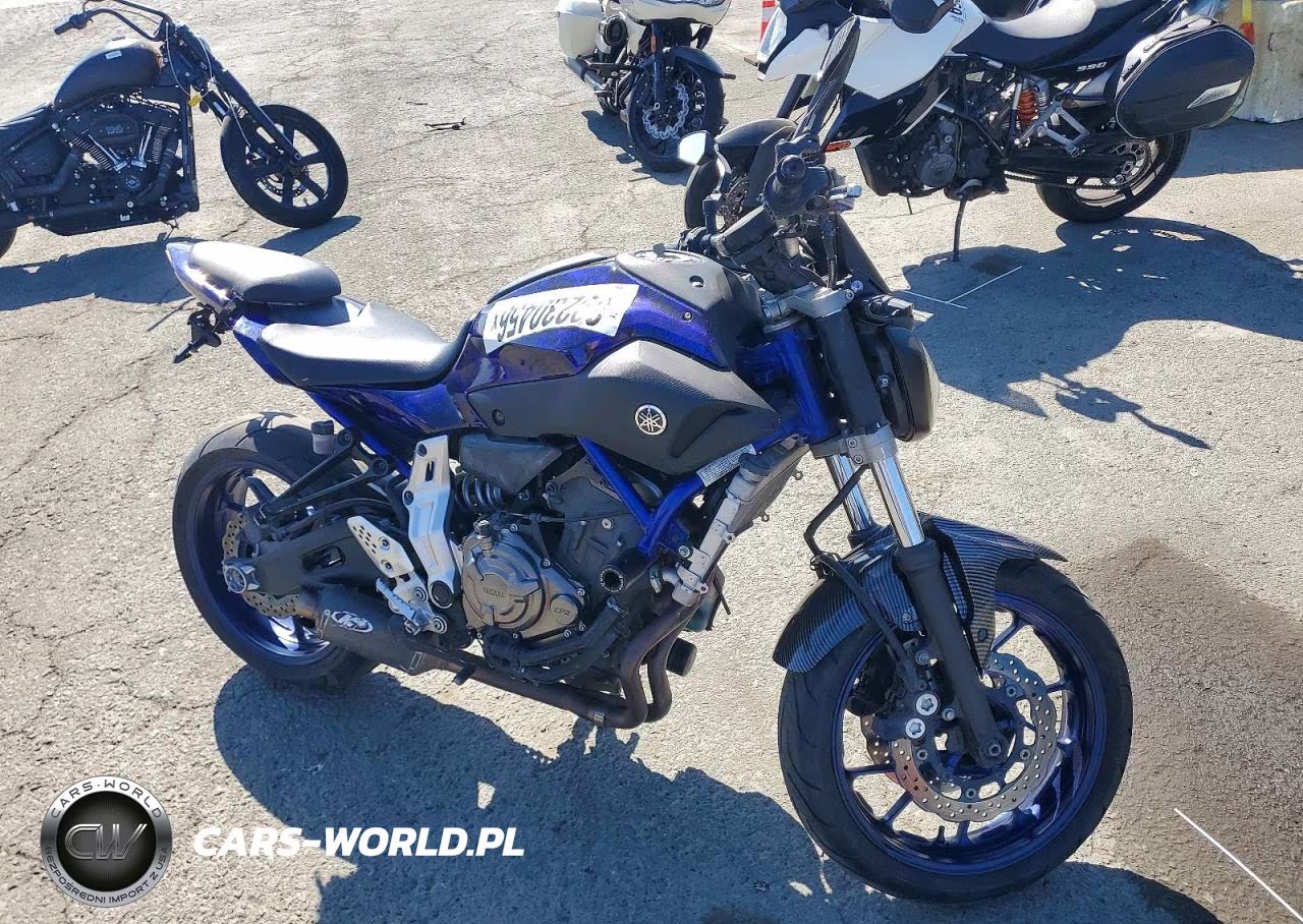 2015 Yamaha Fz07 C VIN:JYARM06YXFA000191 - 1
