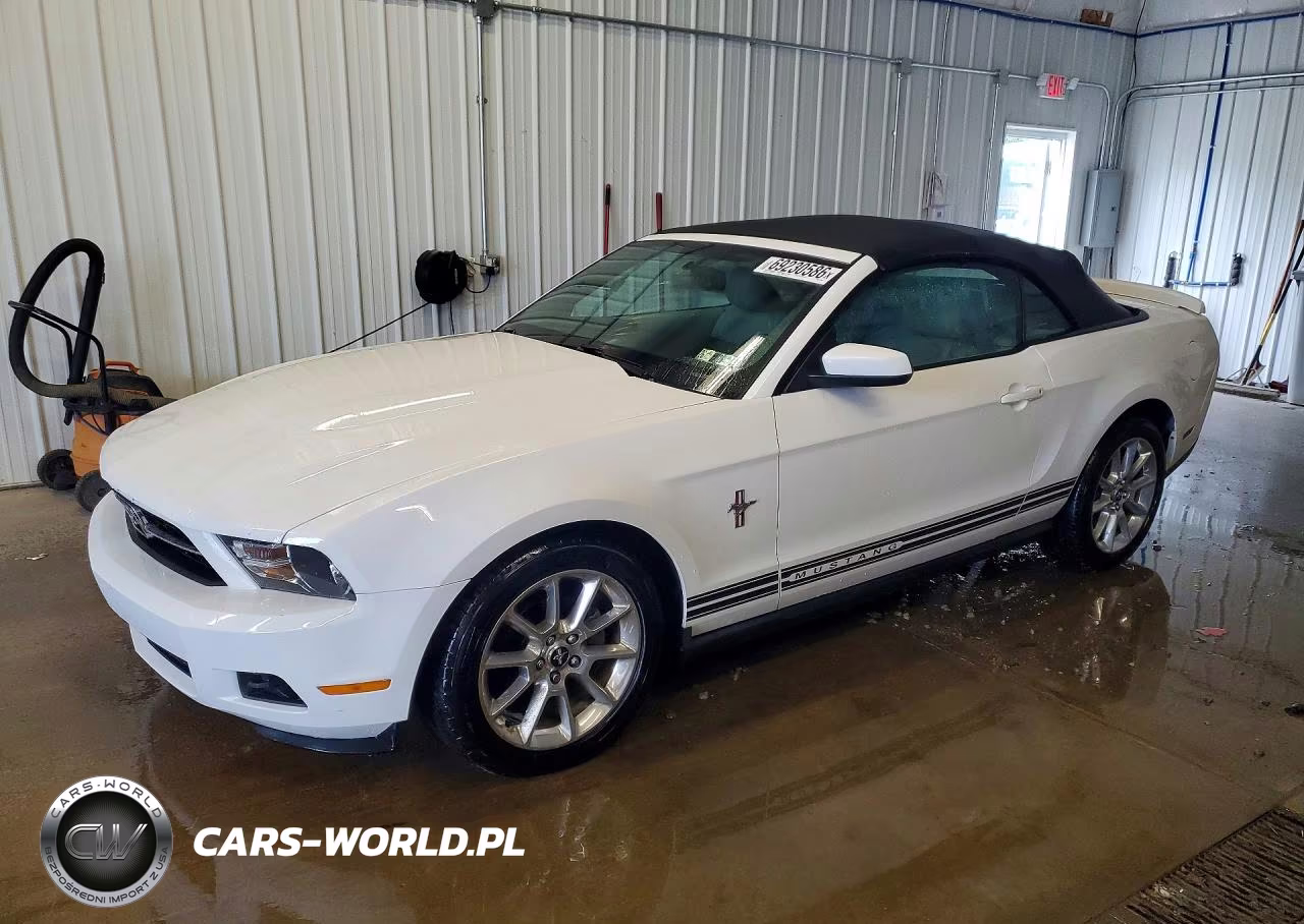 2010 Ford Mustang VIN:1ZVBP8ENXA5119487 - 1