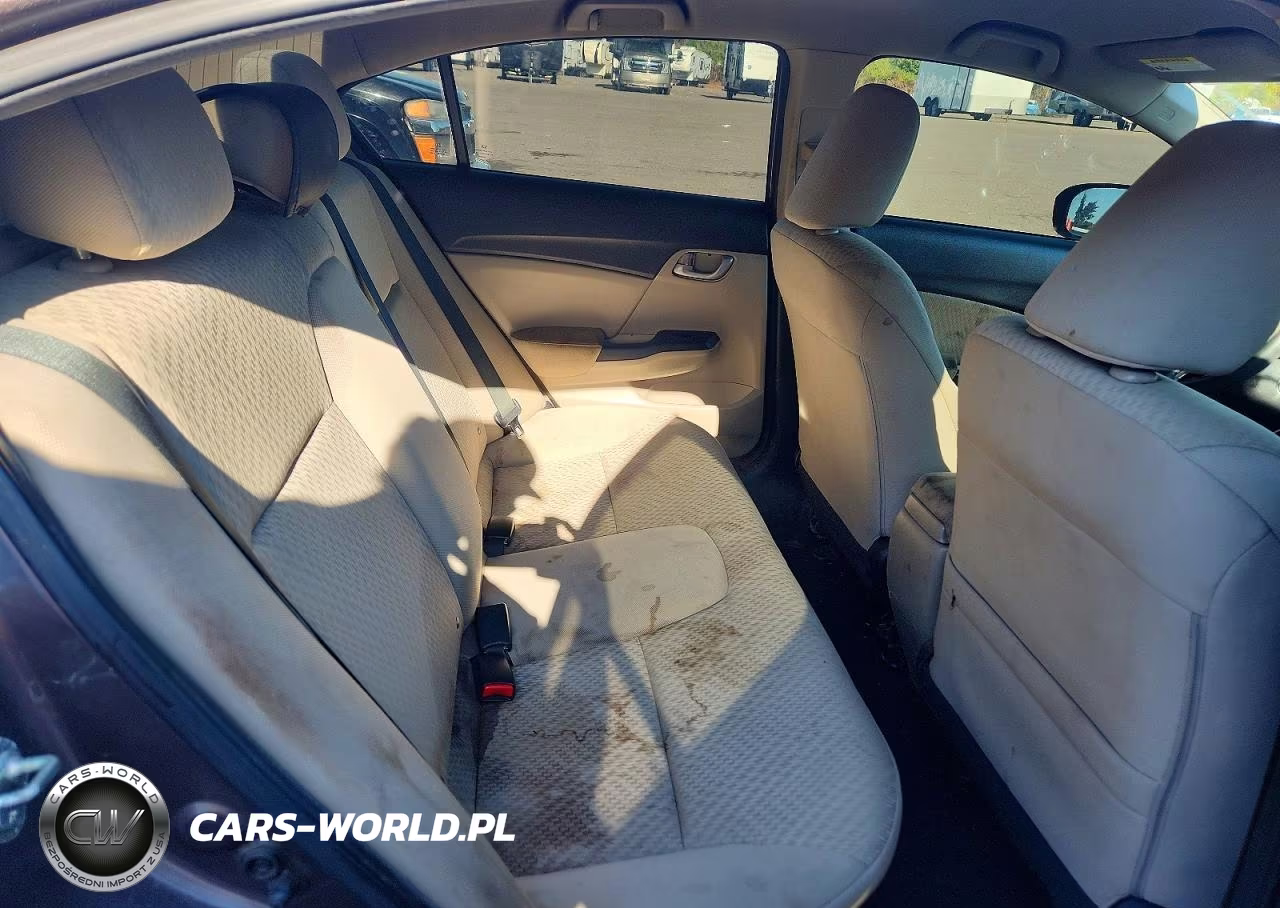 2014 Honda Civic Lx VIN:2HGFB2F53EH507384 - 10