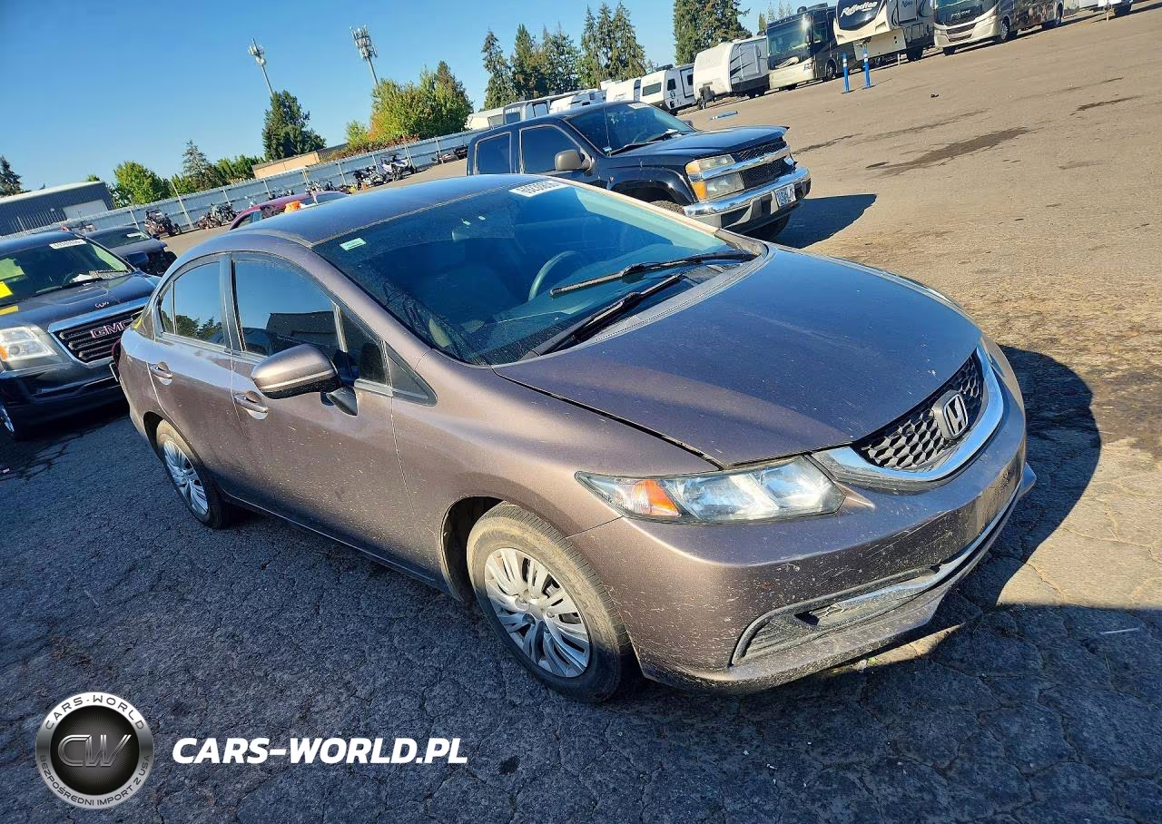 2014 Honda Civic Lx VIN:2HGFB2F53EH507384 - 4