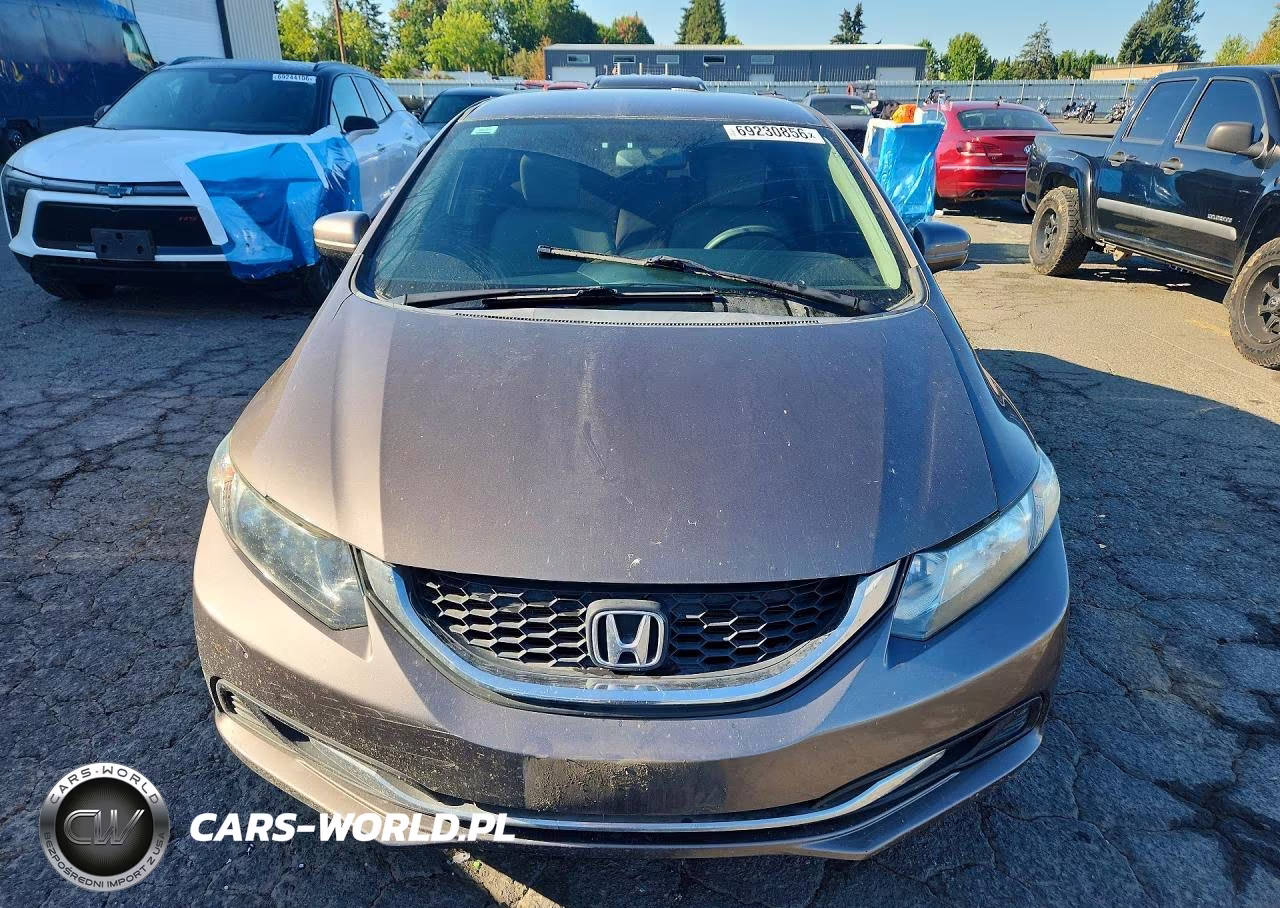 2014 Honda Civic Lx VIN:2HGFB2F53EH507384 - 5