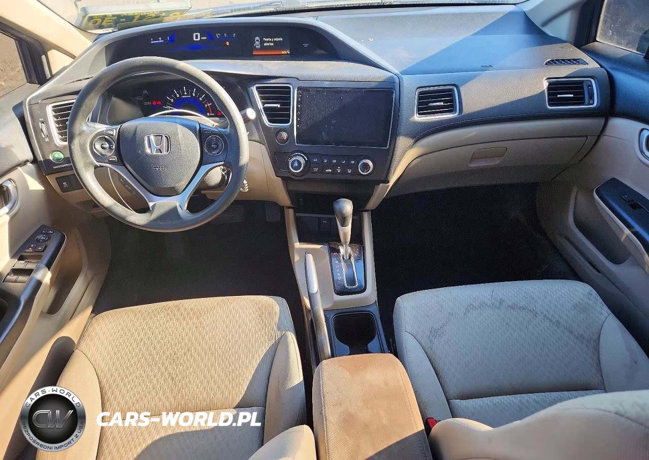 2014 Honda Civic Lx VIN:2HGFB2F53EH507384 - 8