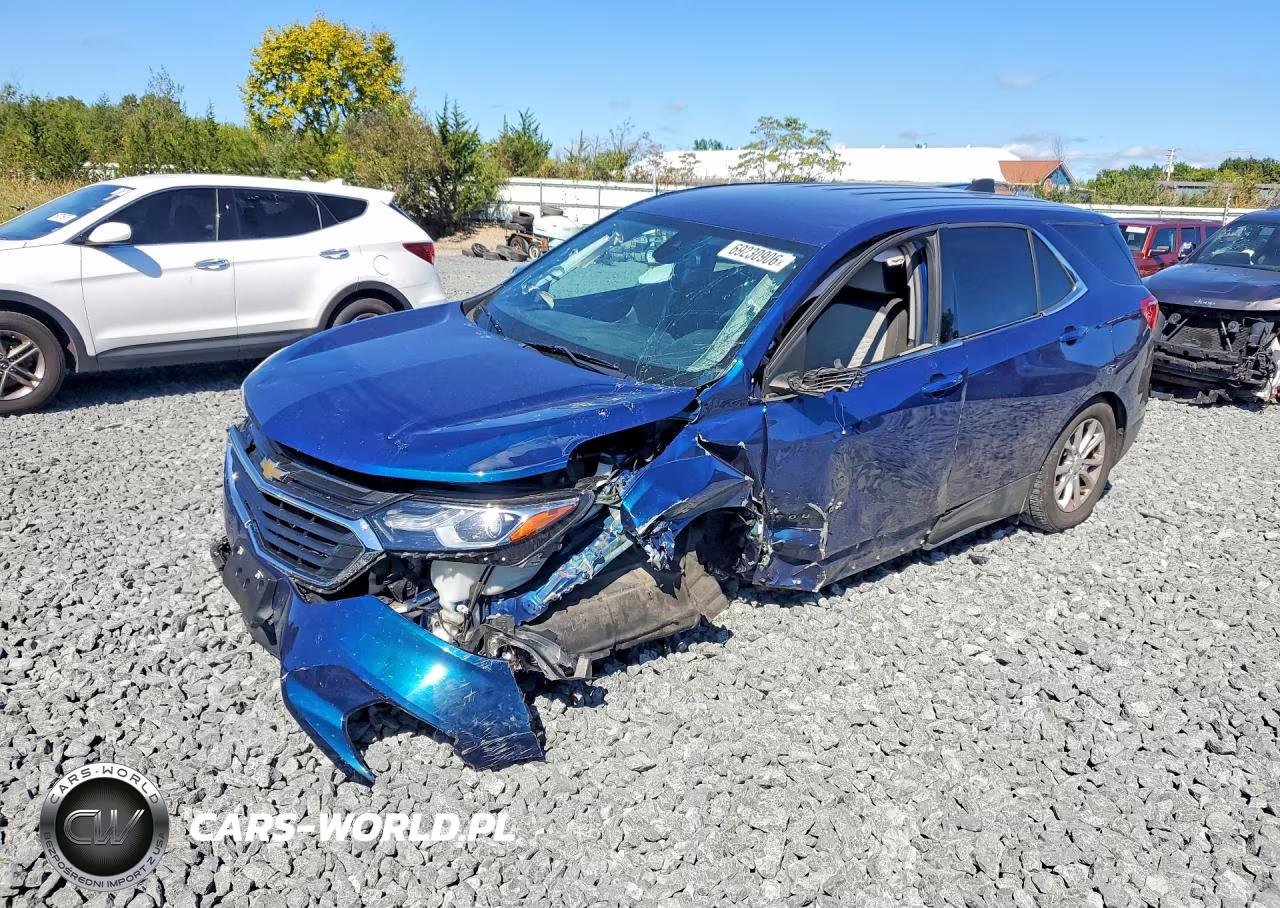2020 Chevrolet Equinox Lt VIN:3GNAXKEV4LL156315 - 1