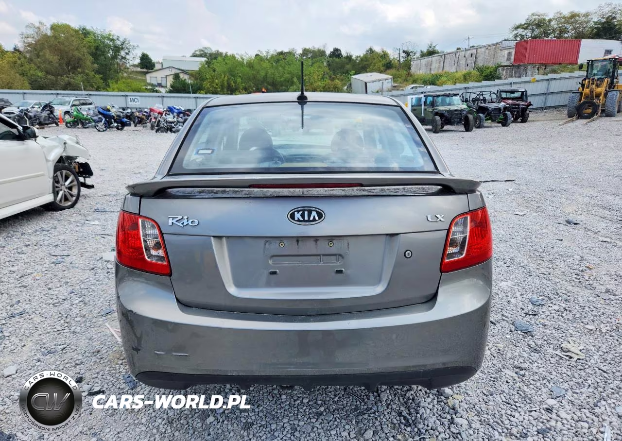 2011 Kia Rio Lx VIN:KNADH4A36B6930301 - 6