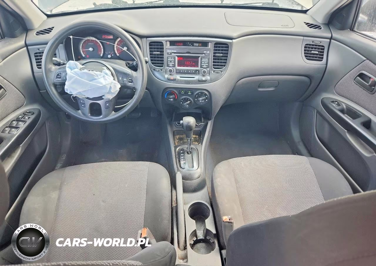 2011 Kia Rio Lx VIN:KNADH4A36B6930301 - 8