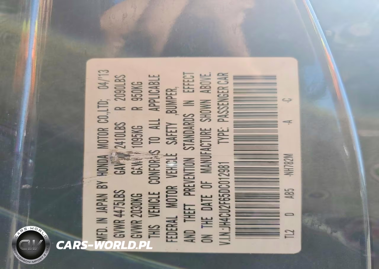 2013 Acura Tsx Tech VIN:JH4CU2F65DC012981 - 12