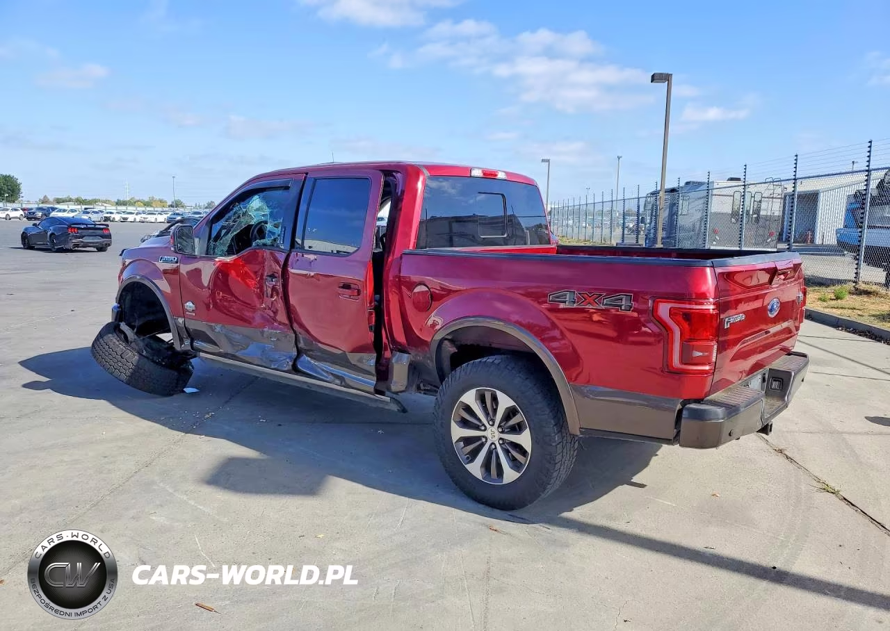 2017 Ford F150 Supercrew VIN:1FTEW1EG2HFB89503 - 2