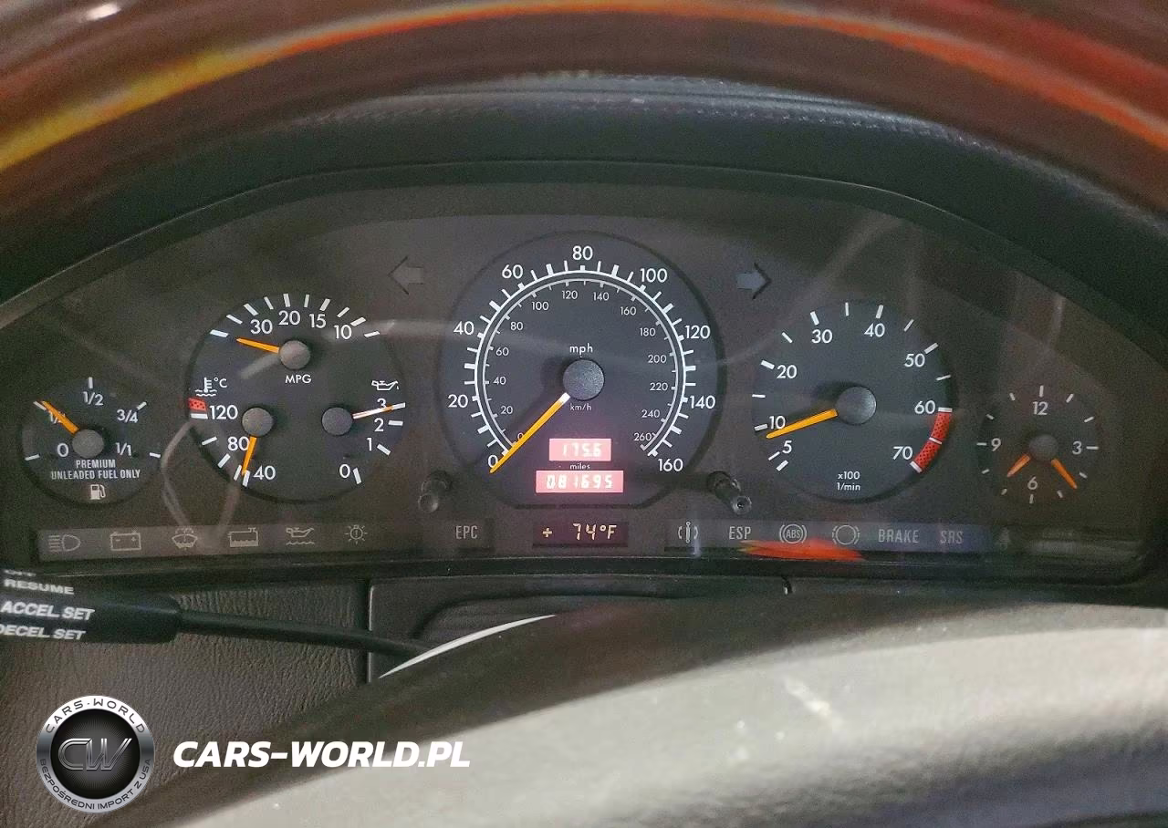 1996 Mercedes-Benz S 600 VIN:WDBGA57E3TA293870 - 9