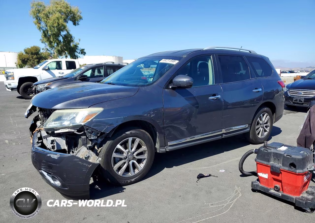 2013 Nissan Pathfinder S VIN:5N1AR2MN1DC639855 - 1