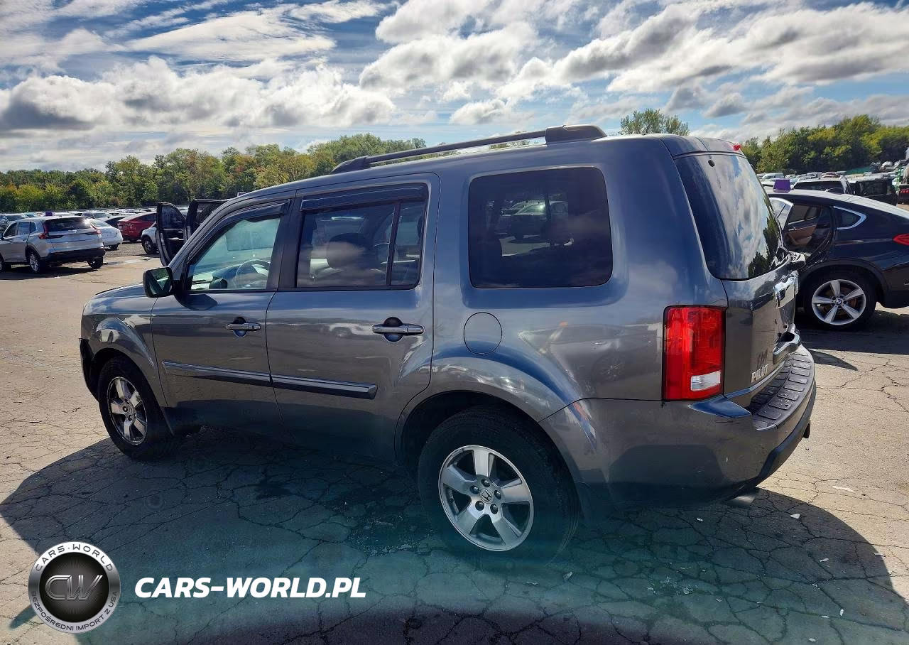 2011 Honda Pilot Exl VIN:5FNYF4H50BB076587 - 2