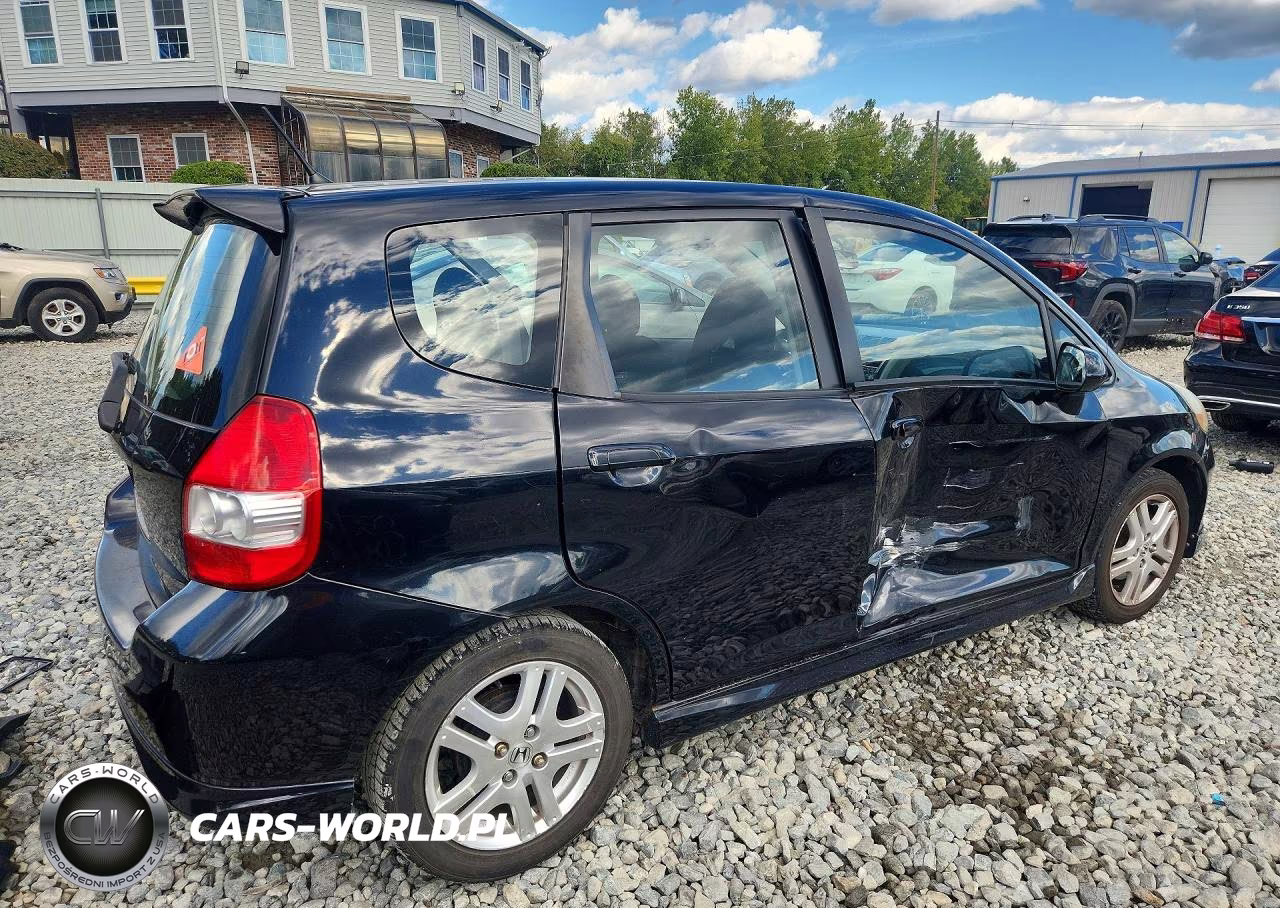2007 Honda Fit S VIN:JHMGD376X7S059858 - 3