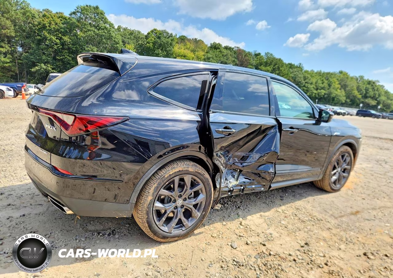 2022 Acura Mdx A-Spec VIN:5J8YE1H08NL052207 - 3