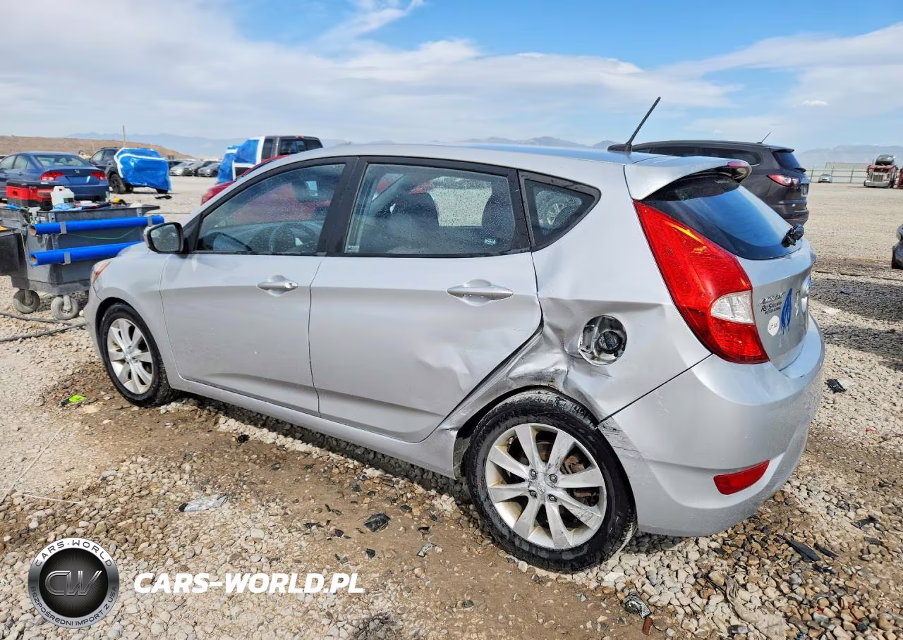 2012 Hyundai Accent Se VIN:KMHCU5AE2CU017688 - 2