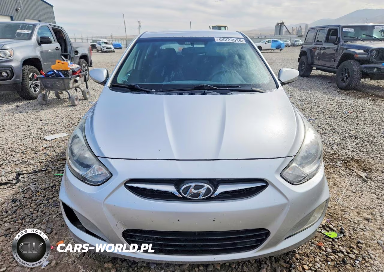 2012 Hyundai Accent Se VIN:KMHCU5AE2CU017688 - 5