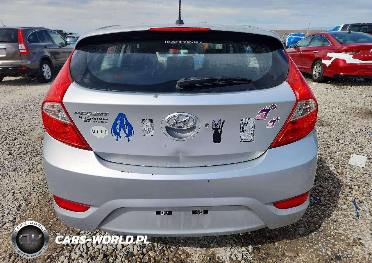 2012 Hyundai Accent Se VIN:KMHCU5AE2CU017688 - 6