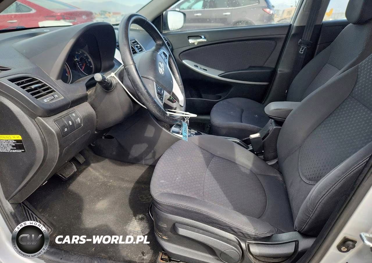 2012 Hyundai Accent Se VIN:KMHCU5AE2CU017688 - 7