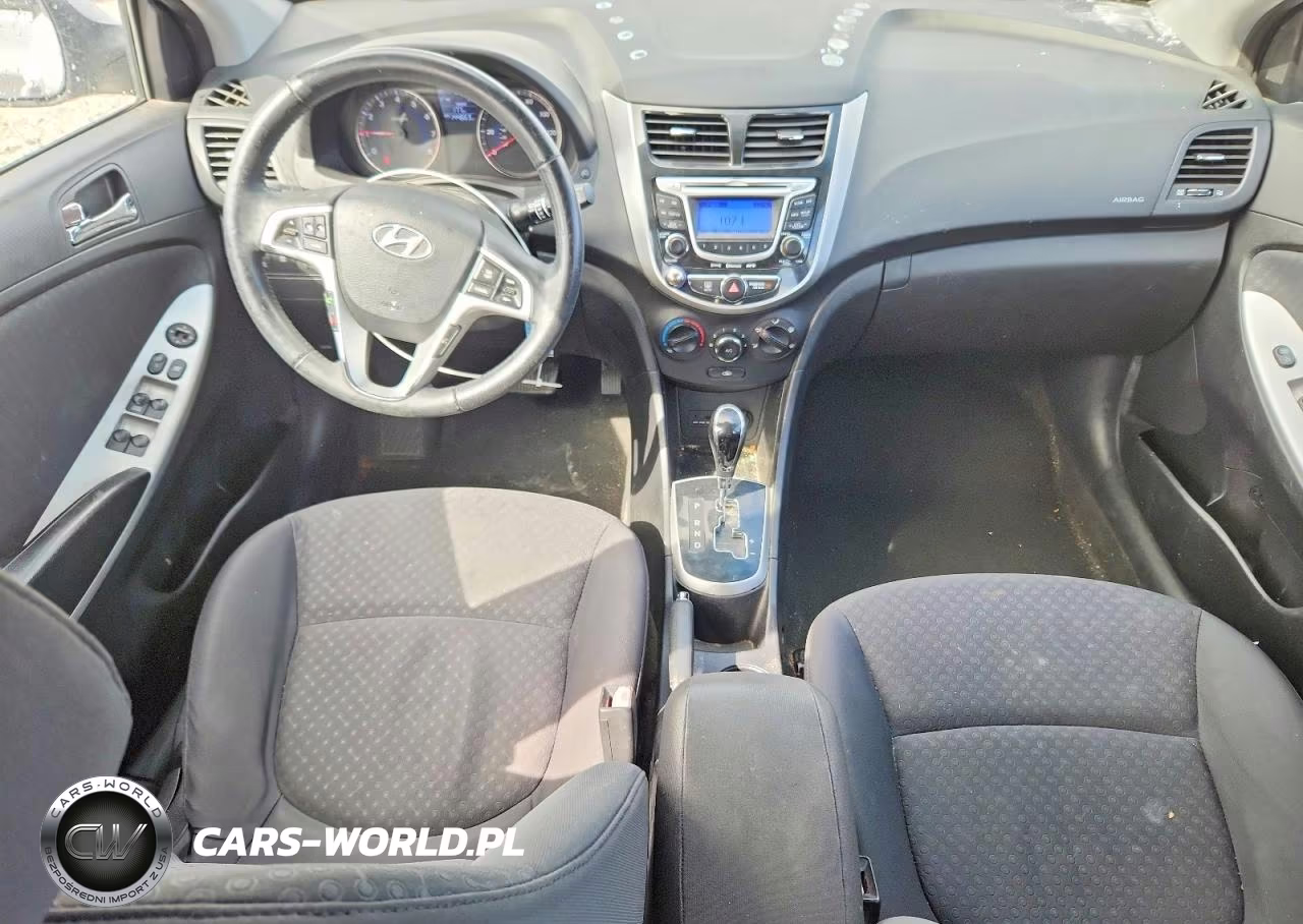 2012 Hyundai Accent Se VIN:KMHCU5AE2CU017688 - 8
