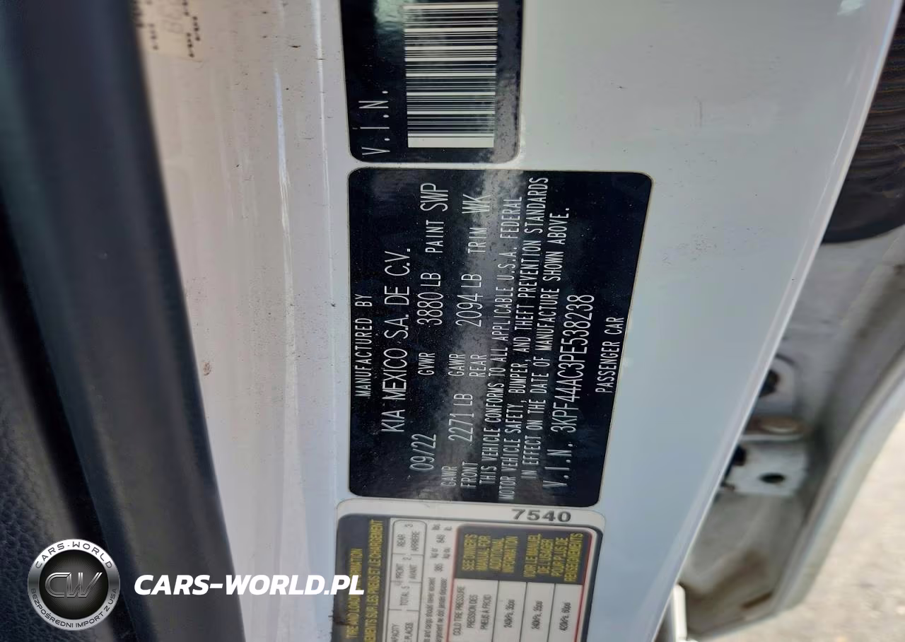 2023 Kia Forte Gt VIN:3KPF44AC3PE538238 - 12
