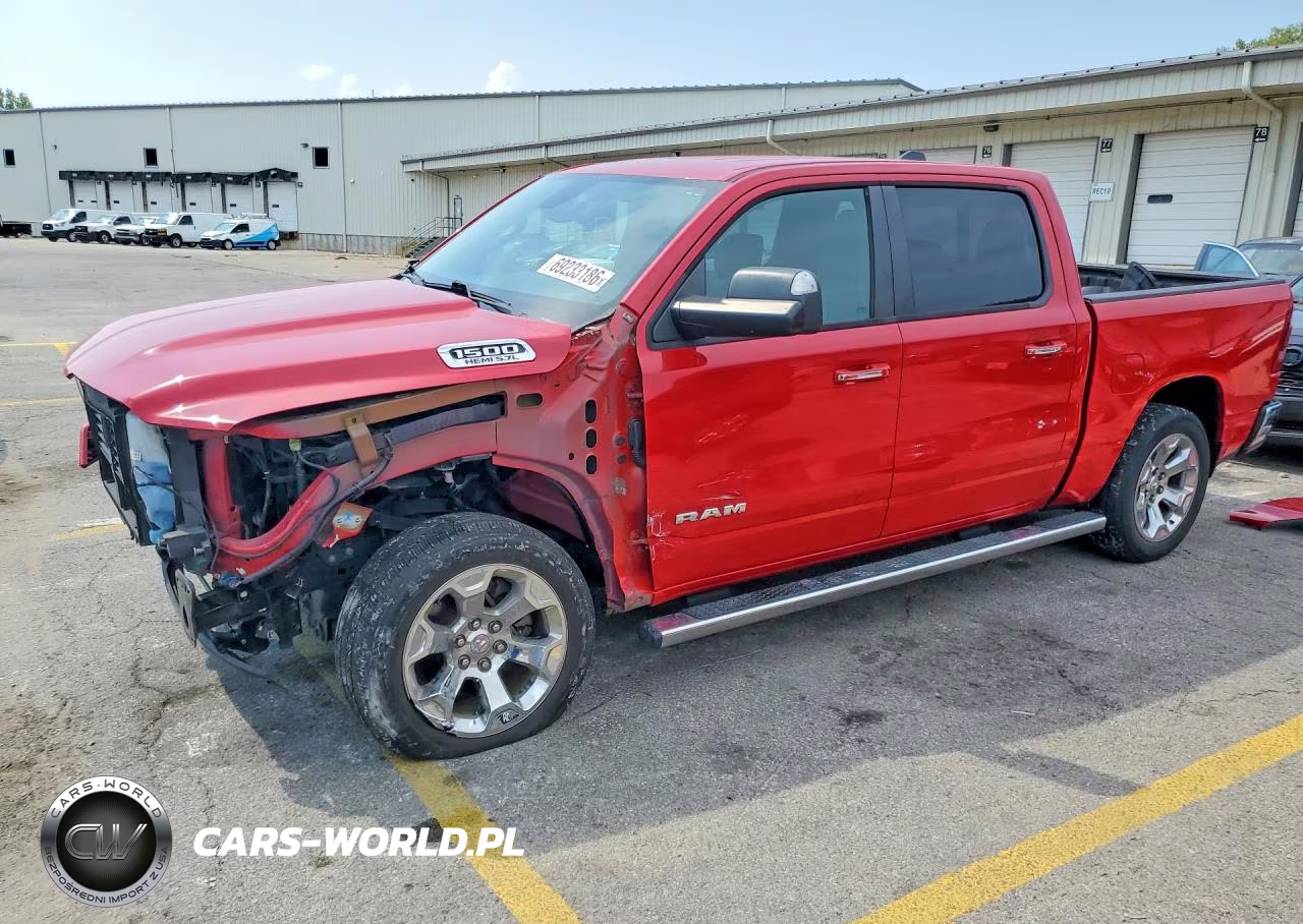 2019 Ram 1500 Big Horn-Lone Star VIN:1C6SRFFT6KN536161 - 1