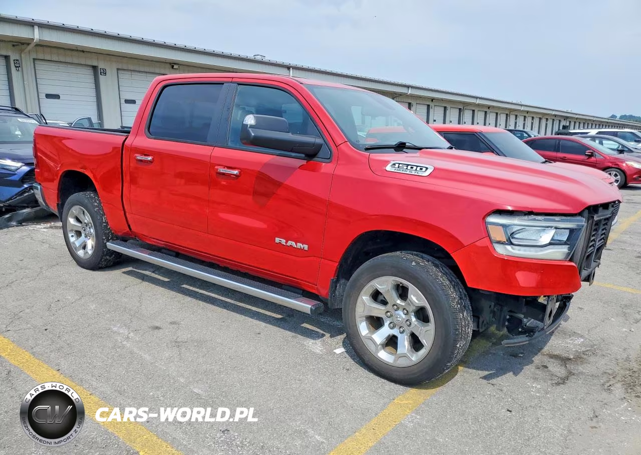 2019 Ram 1500 Big Horn-Lone Star VIN:1C6SRFFT6KN536161 - 4