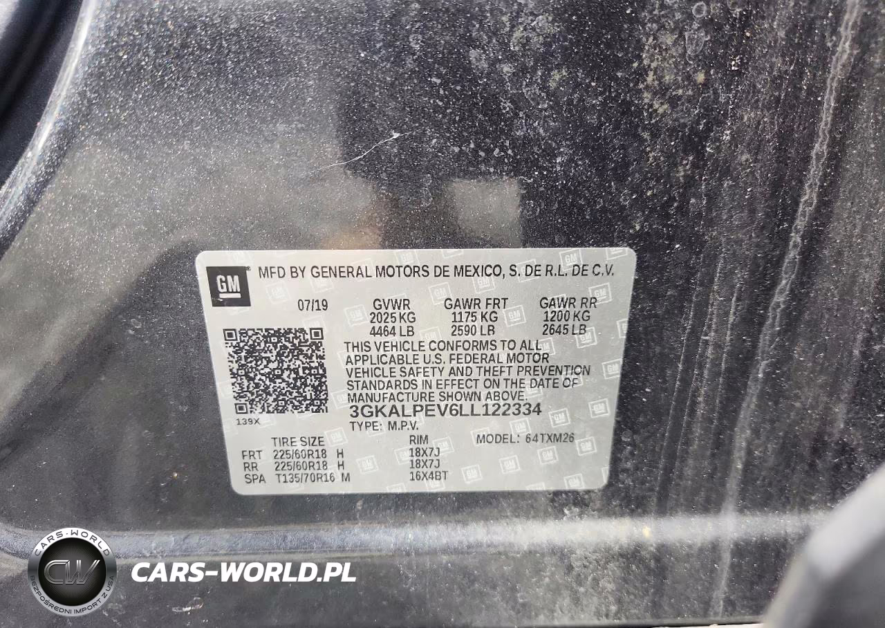 2020 GMC Terrain Slt VIN:3GKALPEV6LL122334 - 13