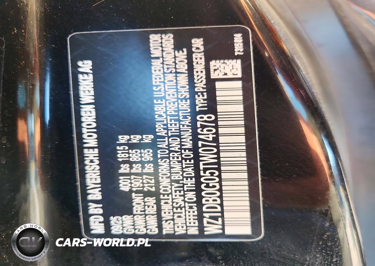2026 Toyota Gr Supra 3.0 Premium VIN:WZ1DB0G05TW074678 - 13
