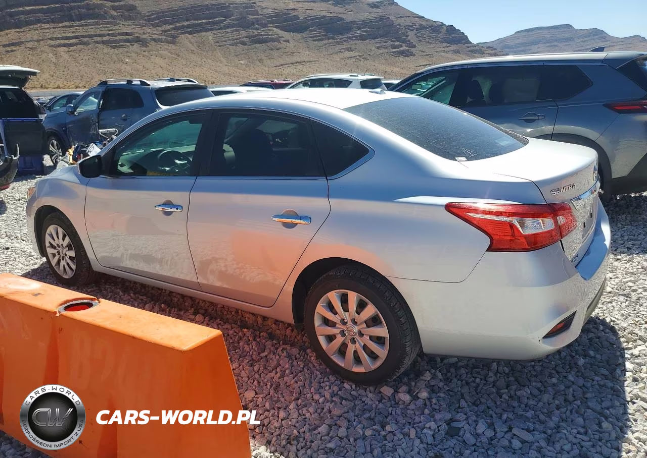 2017 Nissan Sentra Sv VIN:3N1AB7AP2HL667561 - 2