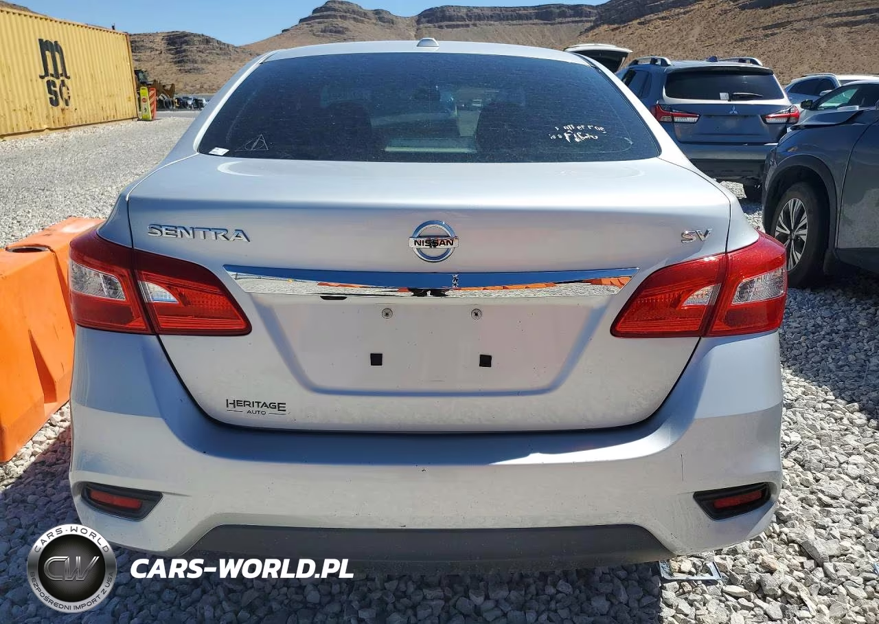 2017 Nissan Sentra Sv VIN:3N1AB7AP2HL667561 - 6