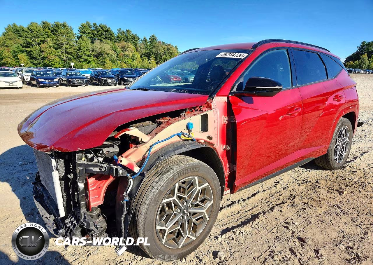 2022 Hyundai Tucson N Line VIN:KM8JFCAE8NU166633 - 1