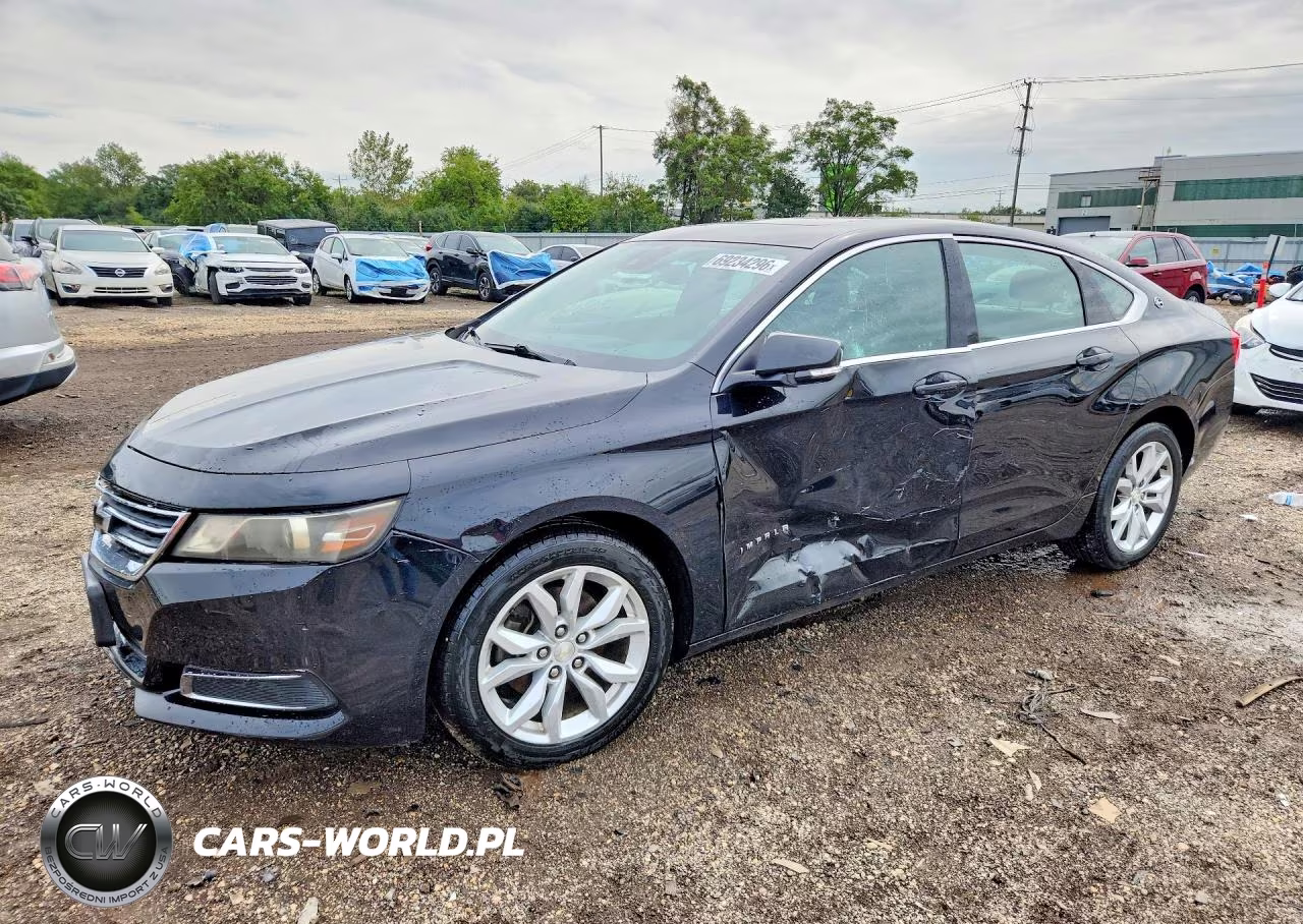 2016 Chevrolet Impala Lt VIN:2G1115S30G9153184 - 1