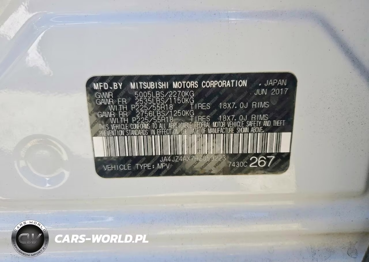 2017 Mitsubishi Outlander Gt VIN:JA4JZ4AX7HZ059223 - 13