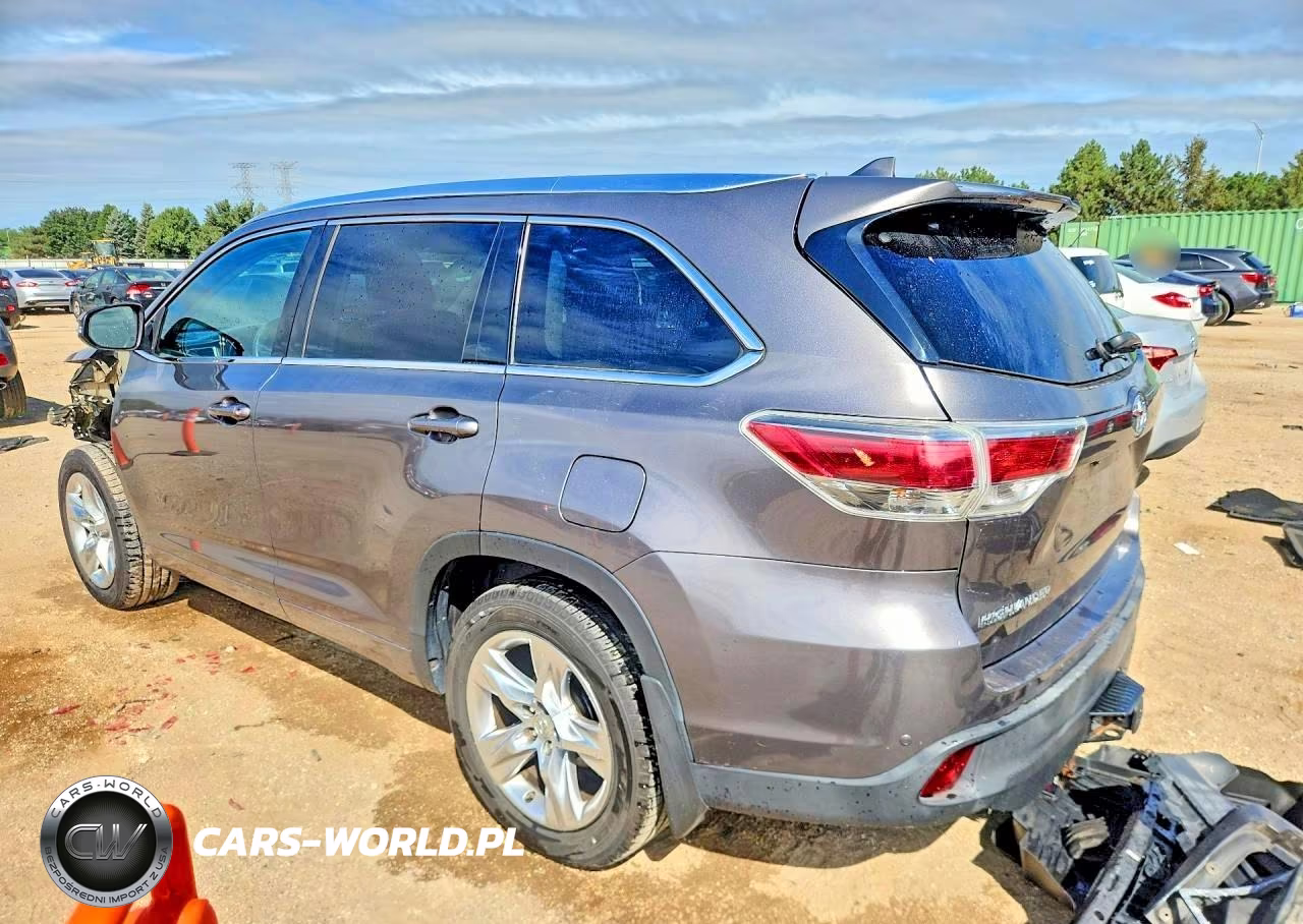 2015 Toyota Highlander Limited VIN:5TDDKRFH7FS166079 - 2