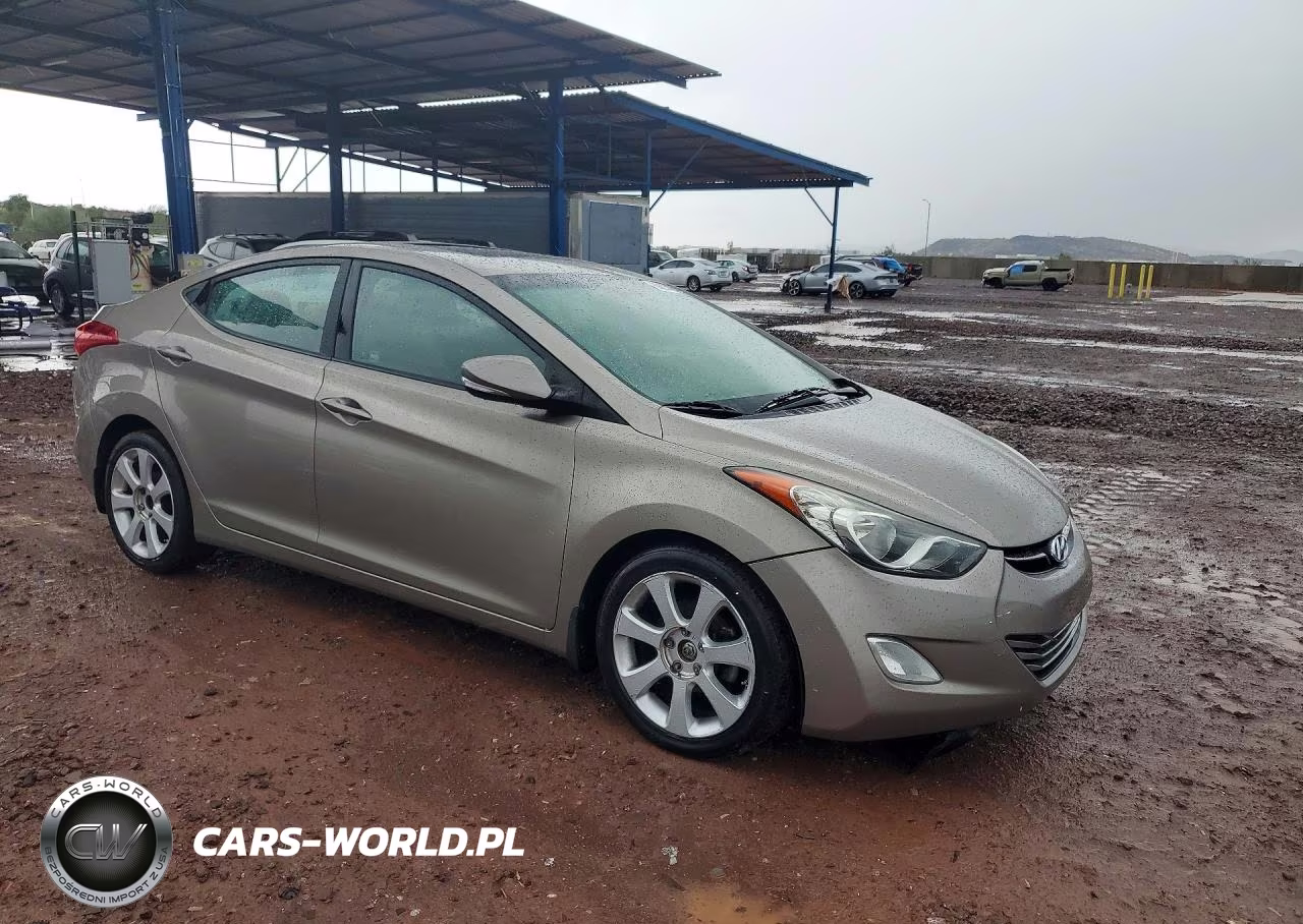2013 Hyundai Elantra Limited VIN:5NPDH4AE7DH289348 - 4