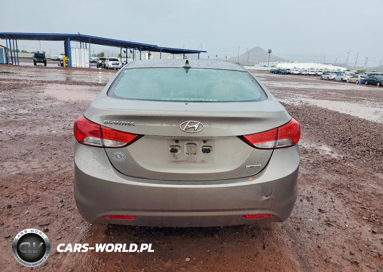 2013 Hyundai Elantra Limited VIN:5NPDH4AE7DH289348 - 6