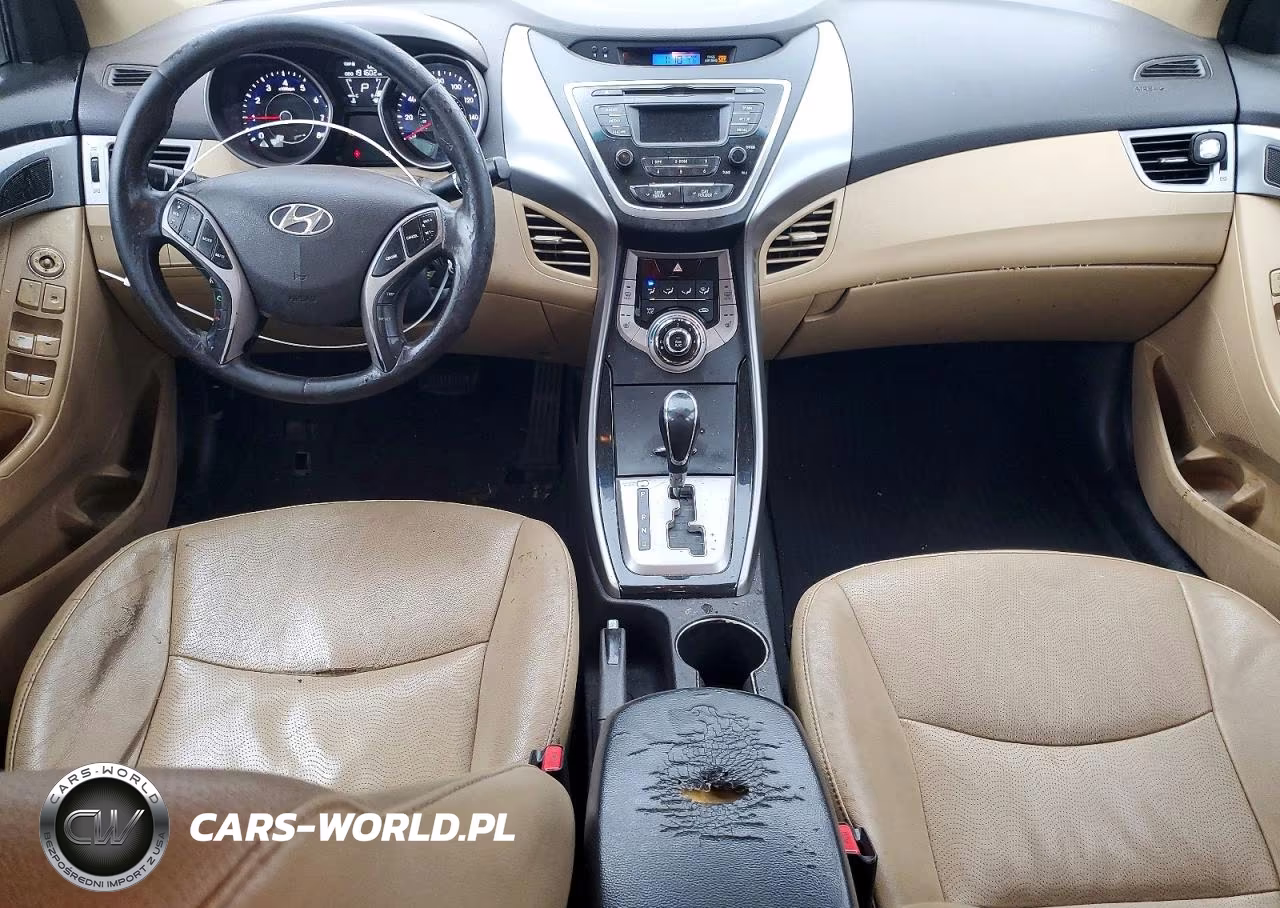2013 Hyundai Elantra Limited VIN:5NPDH4AE7DH289348 - 8