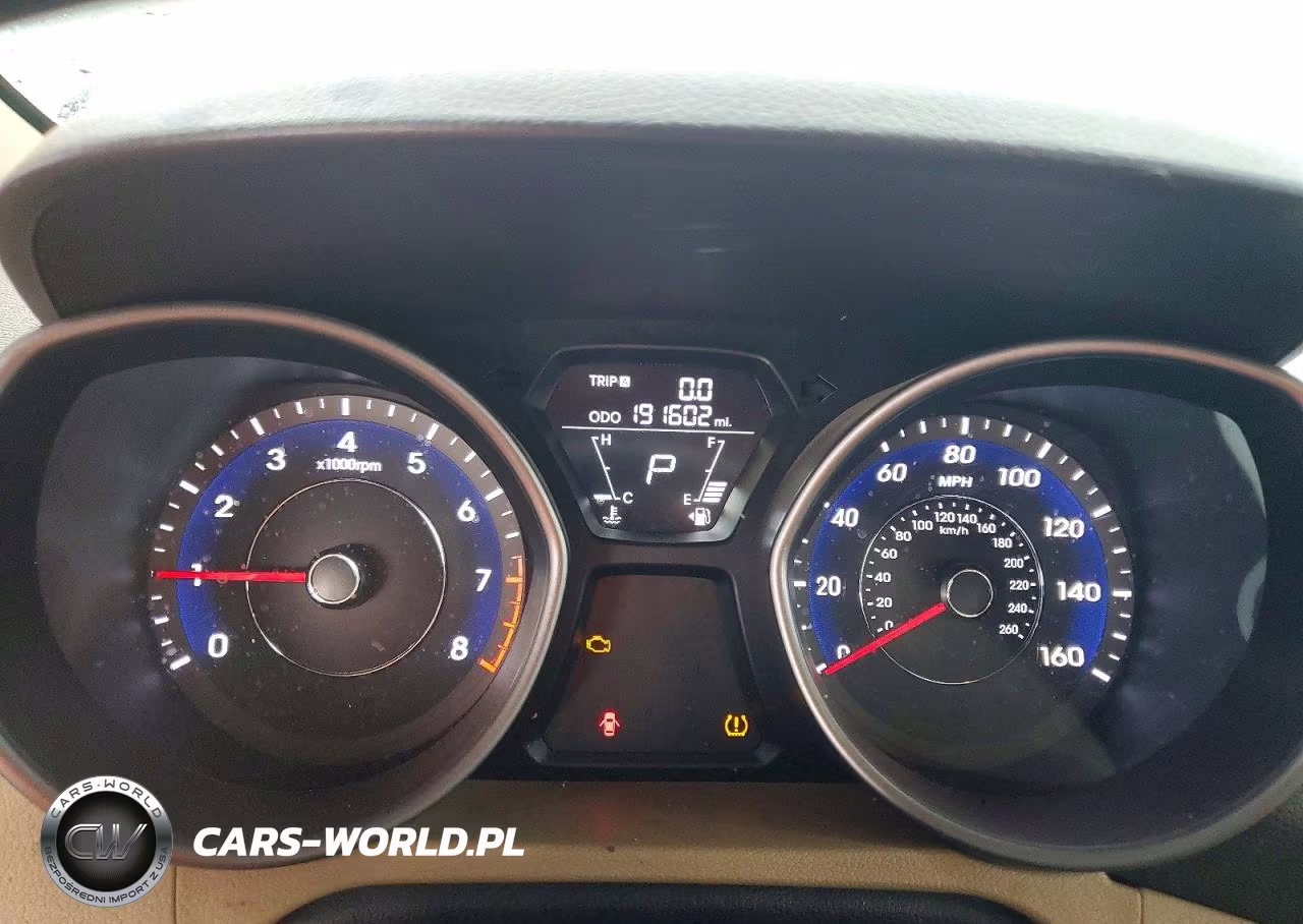 2013 Hyundai Elantra Limited VIN:5NPDH4AE7DH289348 - 9