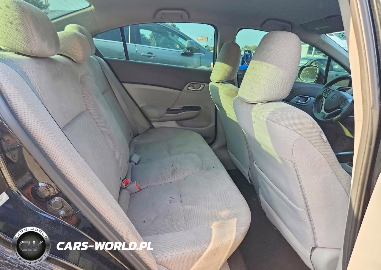 2012 Honda Civic Lx VIN:19XFB2F50CE328517 - 10